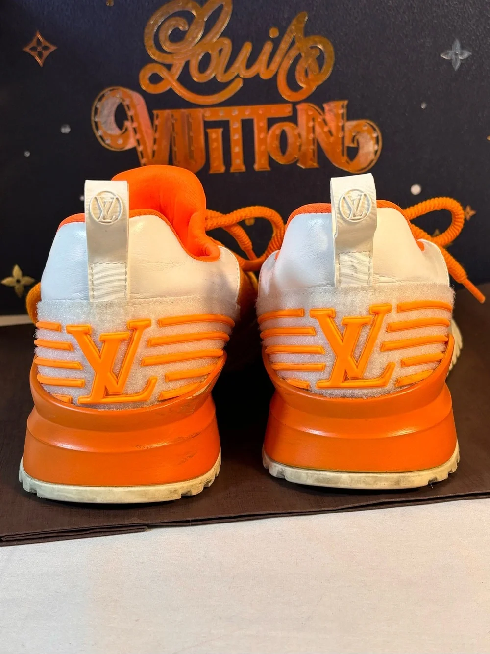 Louis Vuitton VNR Orange Sneakers